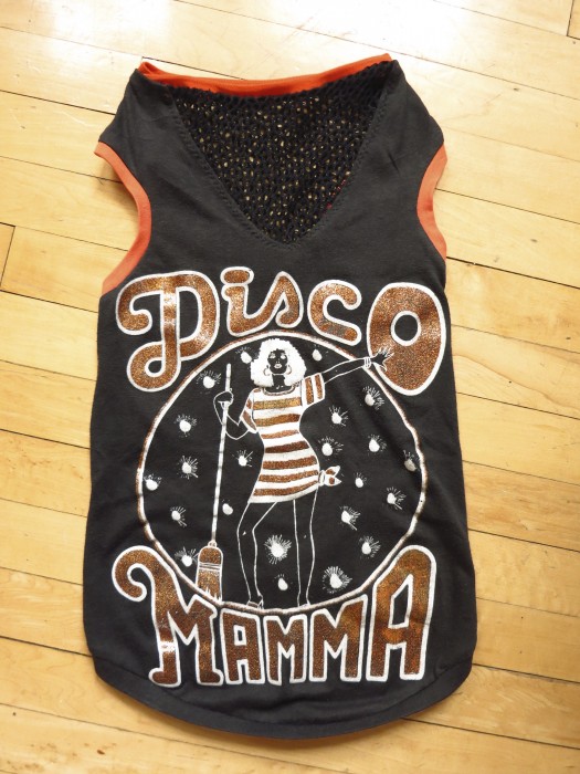 Disco Mamma Doggie t-shirt by Heather Lee Bea. 