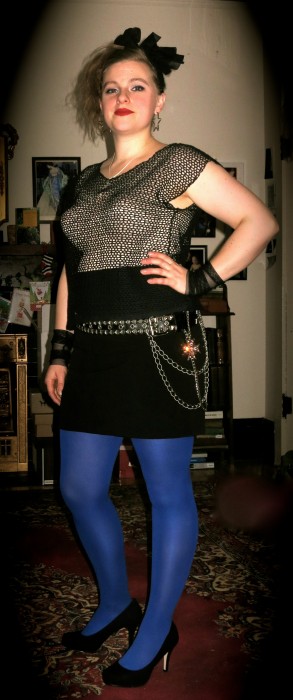 Full Maddona inspired look for the 'Holiday' dance party 2013. 