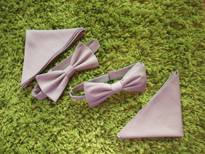 Custom Bow Ties and Pocket Squares by HLB
