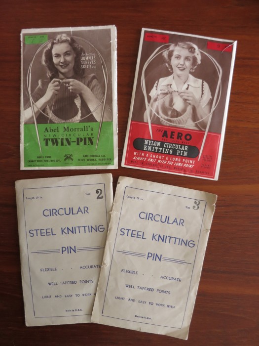 Vintage (30s/40s?) knitting needles/envelopes