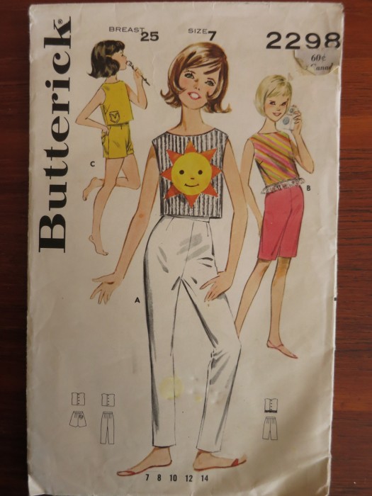 Butterick 2298 (1960s)