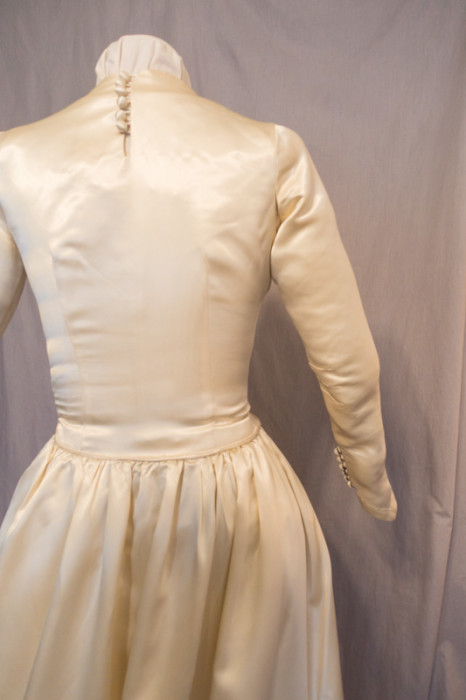 Original 1949 Wedding Gown back